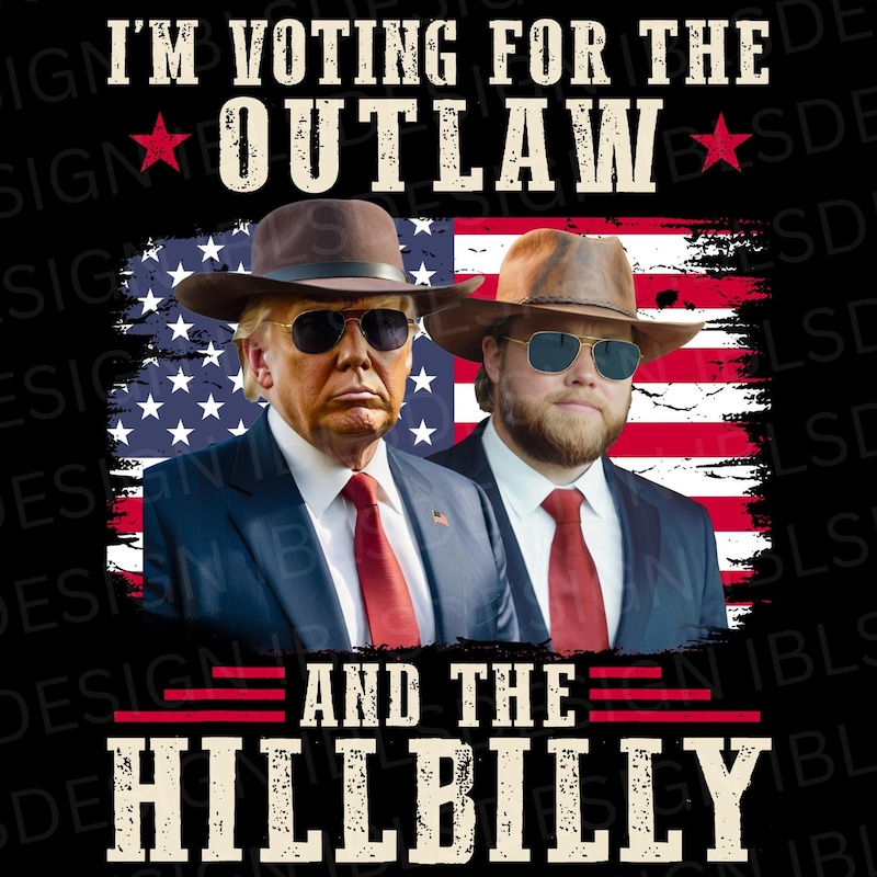 Outlaw Hillbilly 2024 - Sombrero De Bandera De Outlaw Natural