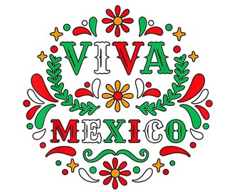 Viva Mexico Mexican Independence Day - I Love Mexico PNG - Etsy Sweden