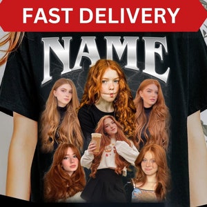 Custom Bootleg T-Shirt: Personalized Birthday Gift