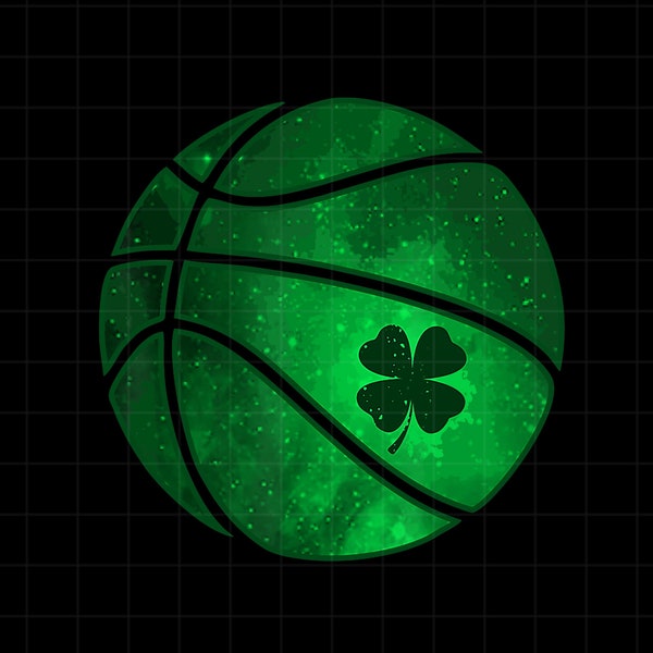 Basketball Shamrock PNG Lucky Clover Irish St Patricks Day Basketball Ball Lucky Basketball Shamrock Lucky Clover Irish St Patricks Day