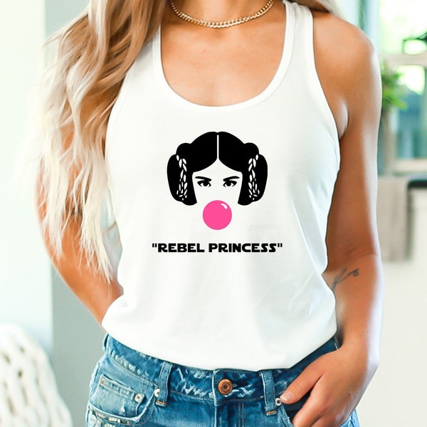 Star Wars Tank Top. Disneyland Tank. Princess Leia Tank. Gifts for Her. Star Wars for Her. Star Wars Cosplay. Cute Star Wars. Vacation Tank