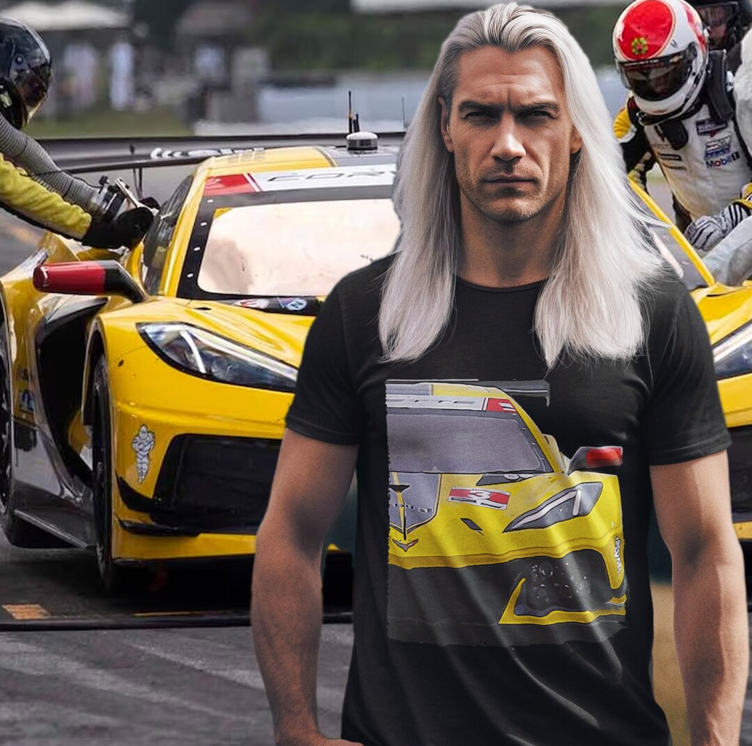 Cd R Raceway T Shirts C8R Vette Racecar T-shirt, Front & Back Print - Etsy
