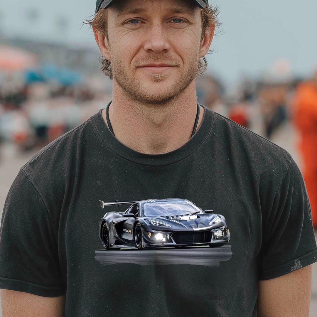 C8 Vette GT3R Race Car T-shirt - Motorsport Fan Tee - Etsy