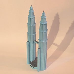 Torres Petronas en miniatura