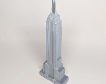 置物 Crystal World Mini Empire State Building Empire State Building Crystal Figurine by Crystal World - Etsy