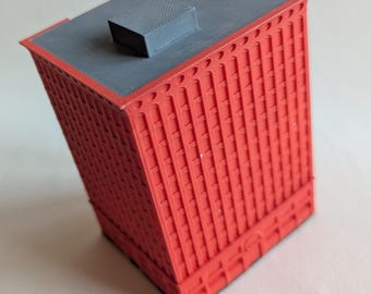 Miniatuur 3D-print met garantiegebouw