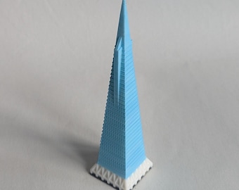Pirámide Transamérica en miniatura