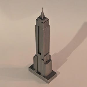 置物 Crystal World Mini Empire State Building Crystal World Mini Empire State Building