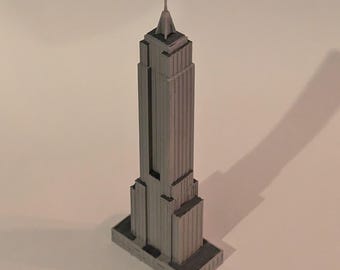 Empire State Building Crystal Figurine by Crystal World - Etsy