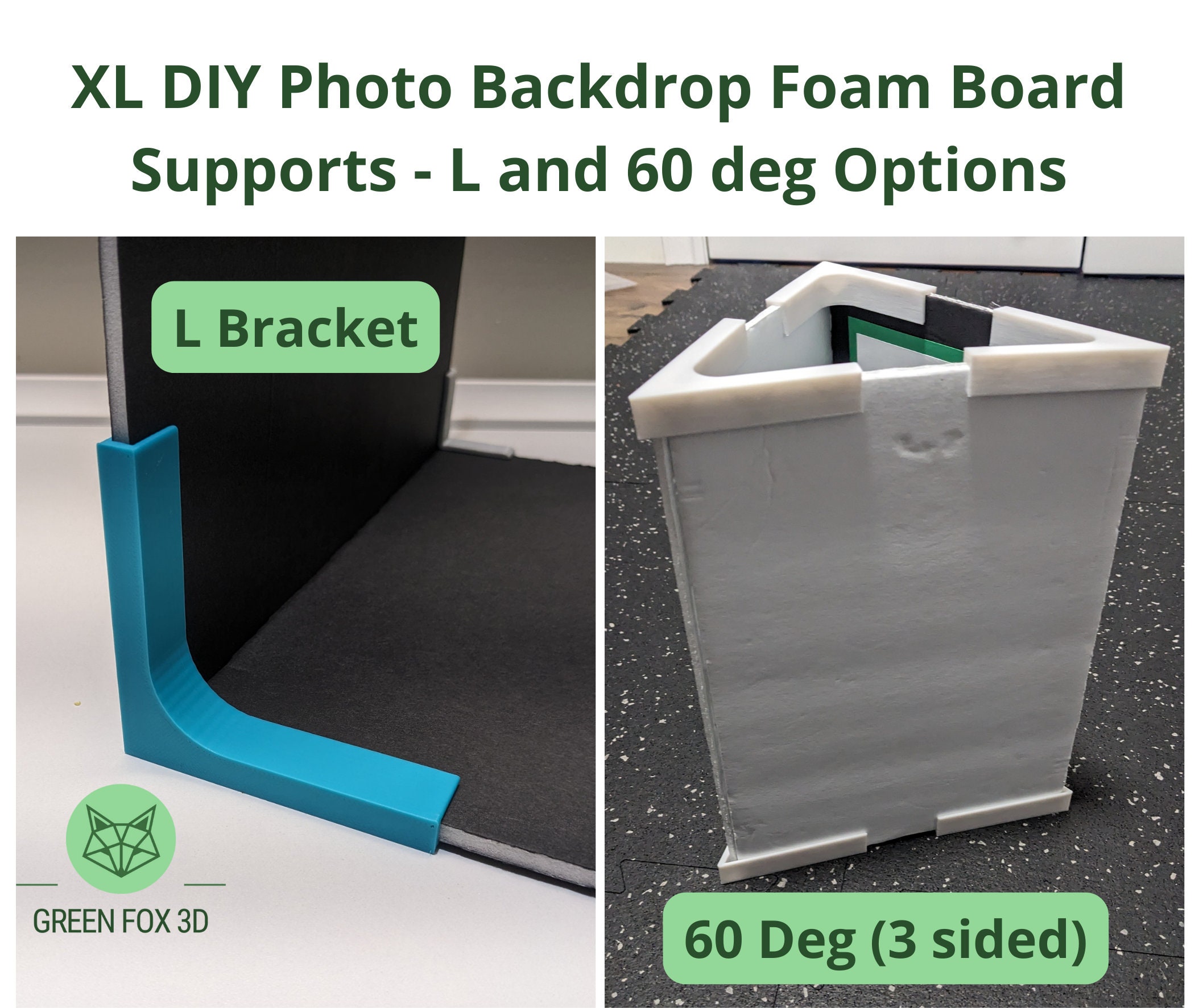 Extra Large Foam Board Supports for Professional at Home Photography