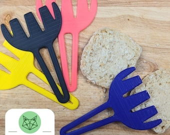 English Muffin Splitter: No Crumbs, Kitchen Gadget 3D Printed