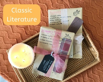 MYSTERY BOOK | Blind Date With a Literary Fiction Book with Free Bookmark | Bookish Gifts | Wrapped Gifts | Perfect Gift for Book Lovers