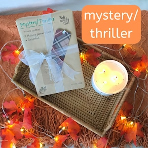 Blind Date With a Book with Free Bookmark | Mystery/Thriller | Perfect Gift for Book Lovers