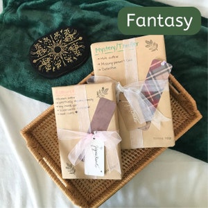 FANTASY SURPRISE BOOK | Blind Date With A Book with Free Bookmark | Fantasy Genre | Wrapped Gifts | Perfect Gift for Book Lovers