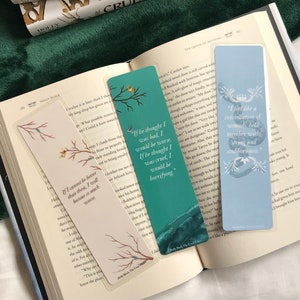 FOLK of the AIR Bookmarks | Jude & Cardan| Holly Black | Cruel Prince | Book Quotes | Gift For Book Lovers | Wicked King | Queen of Nothing