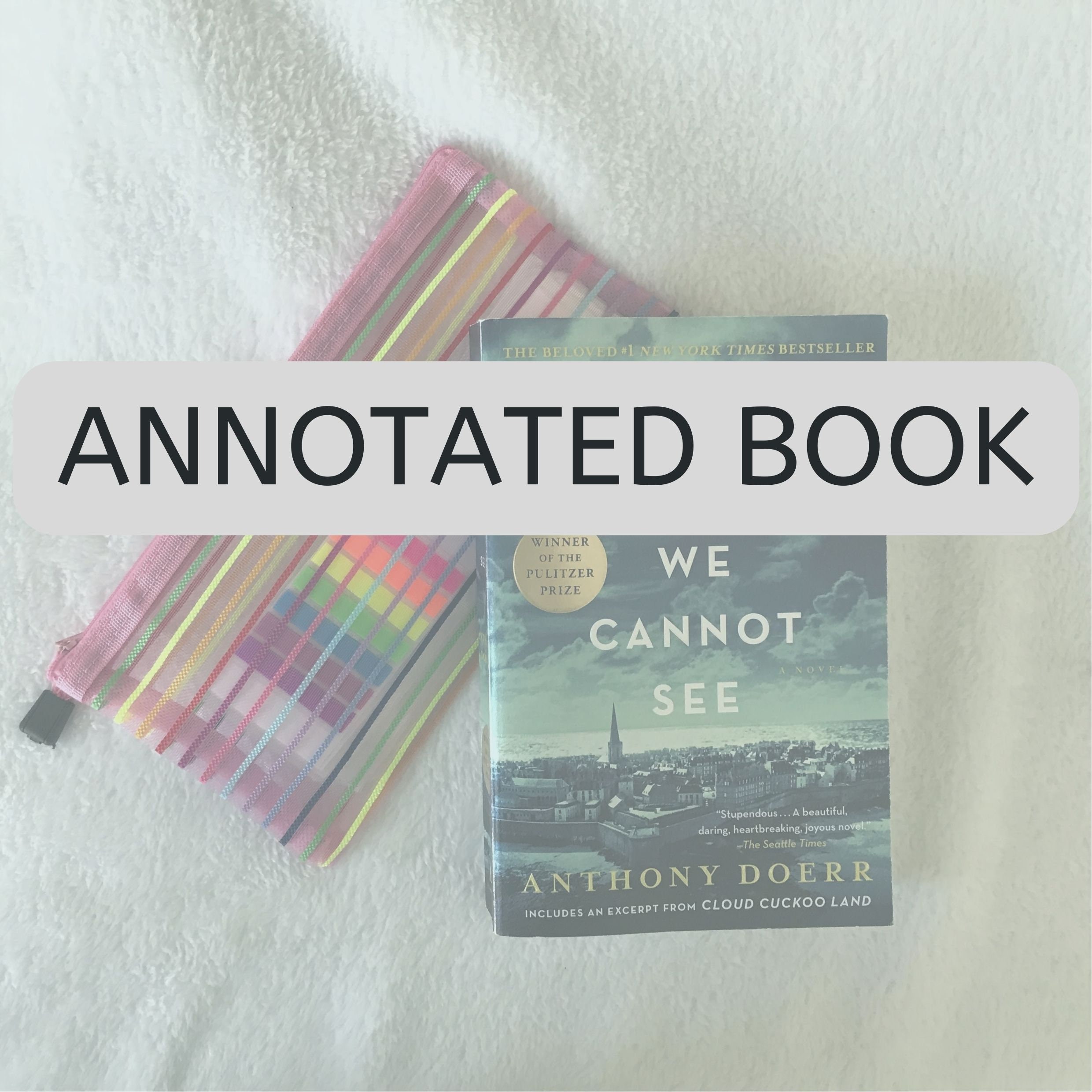 ANNOTATED BOOK Annotation Kit Annotating Pen Annotating Tabs
