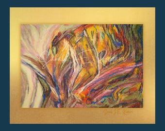 Enigma Series No. 7 – Abstract Figurative Art Print | Perceptual Emergence Wall Art | Contemporary Digital Artwork