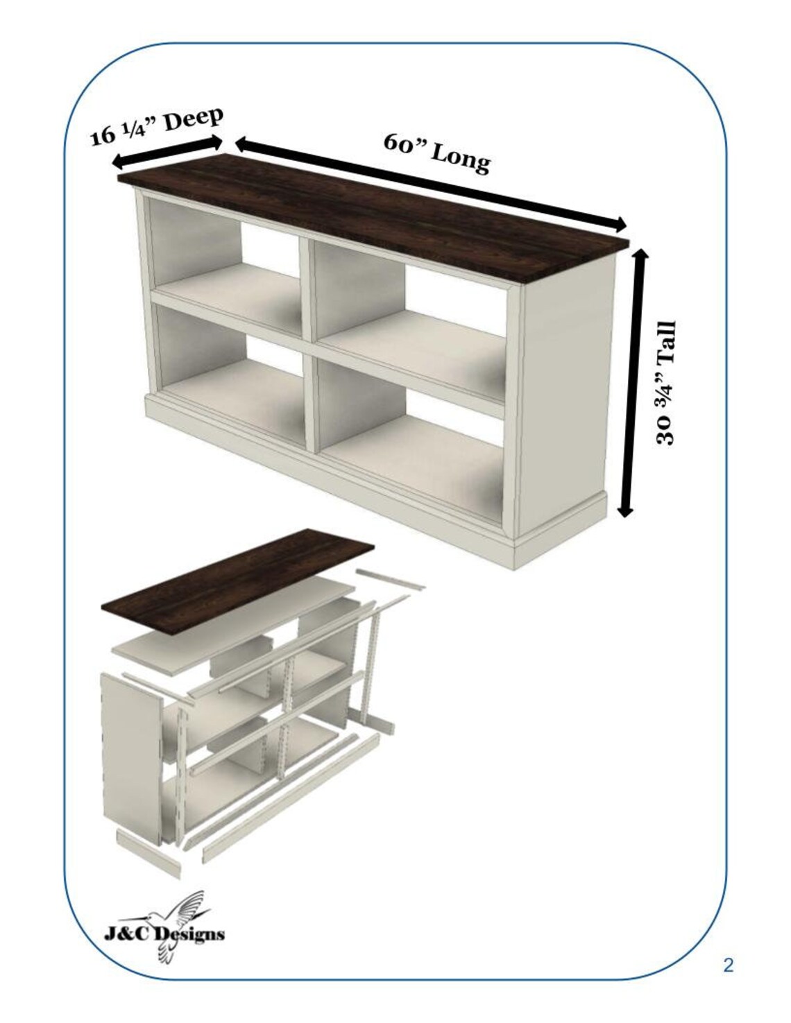 Diy/woodworking/build Plans/tv Stand/cabinet/living Room Furniture ...