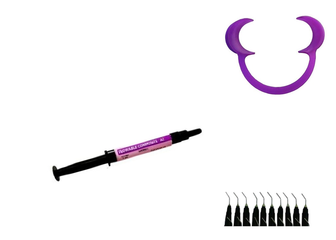 Flowable Compositelight Cure 5 Gram Syringe Shade A1,a2,a3 Dental