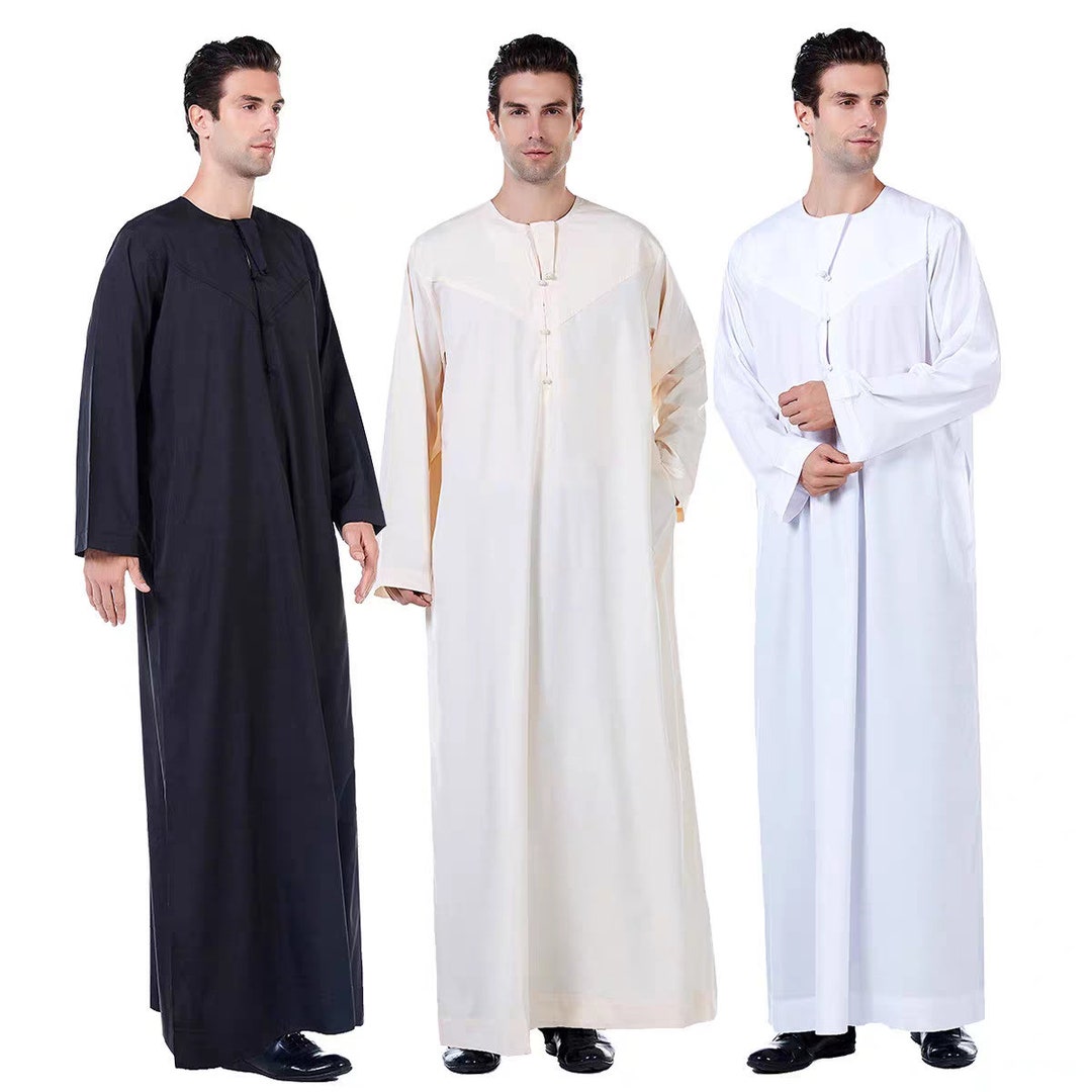 Omani Mens Thobes Premium Thobes for Men Modest Islamic Clothing - Etsy ...