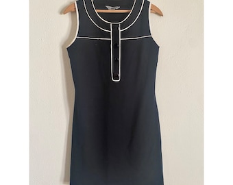 Merona Collection Black Short Sleeve Dress