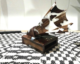 Handgefertigter Grammophon Kopfhörerverstärker