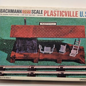 Bachmann Plasticville O27 Gauge Loading Platform 1817 - Rare Find in Original Packaging