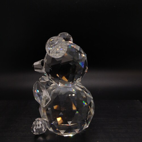 Swarovski Crystal Teddy Bear 7637 with box, shops Excellent Condition