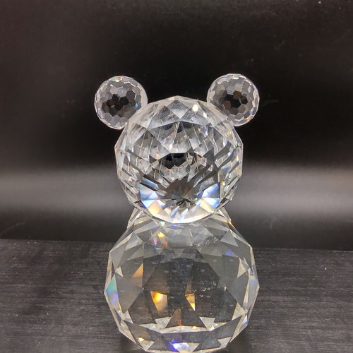 Swarovski Crystal Teddy Bear 7637 with box, shops Excellent Condition