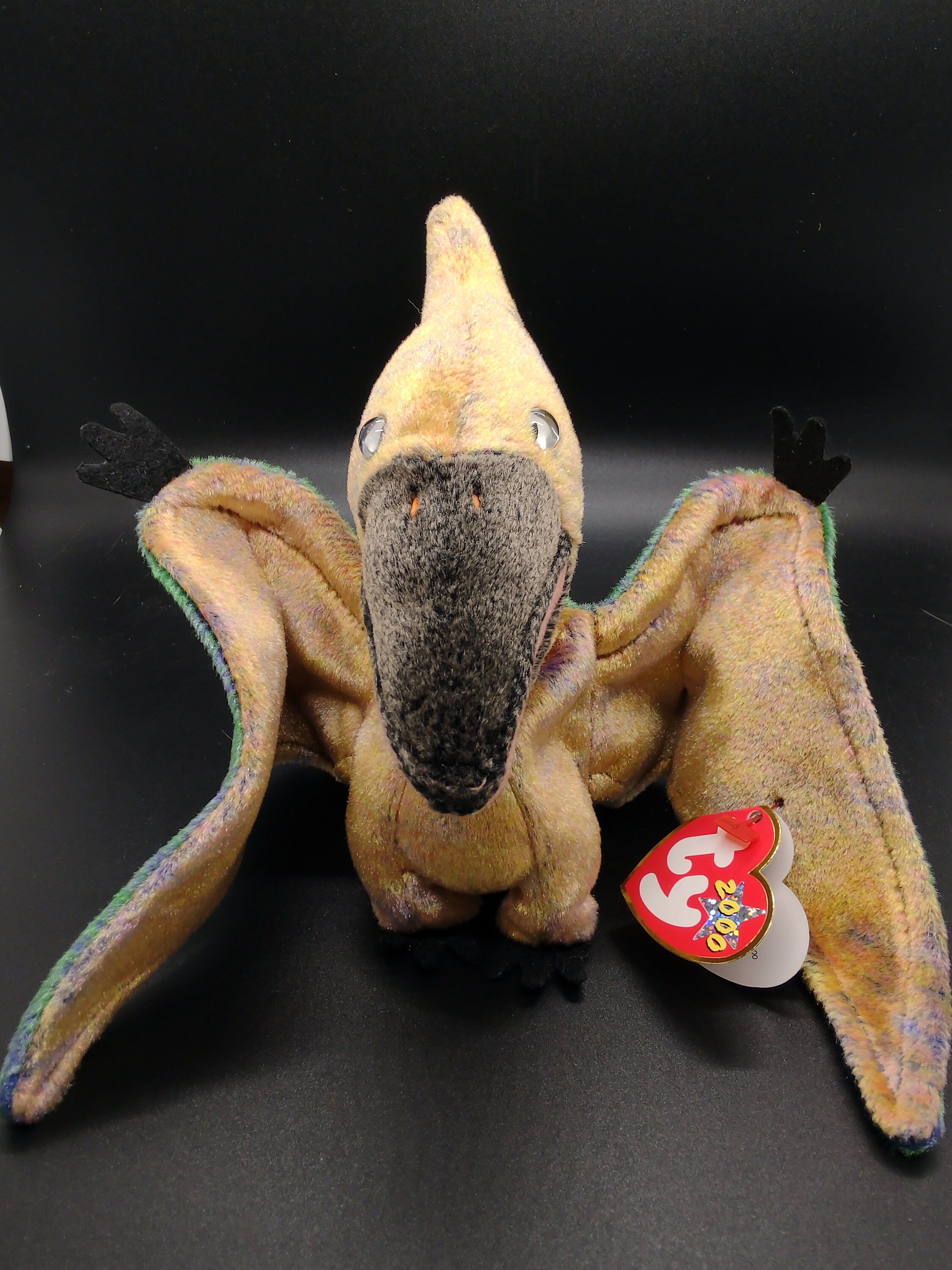 Ty Beanie Baby Swoop the Pterodactyl, Retired Rare MWMT