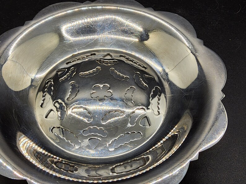 Coquillor Glace BZF Silver Plate French Butter Masher Tray Etsy