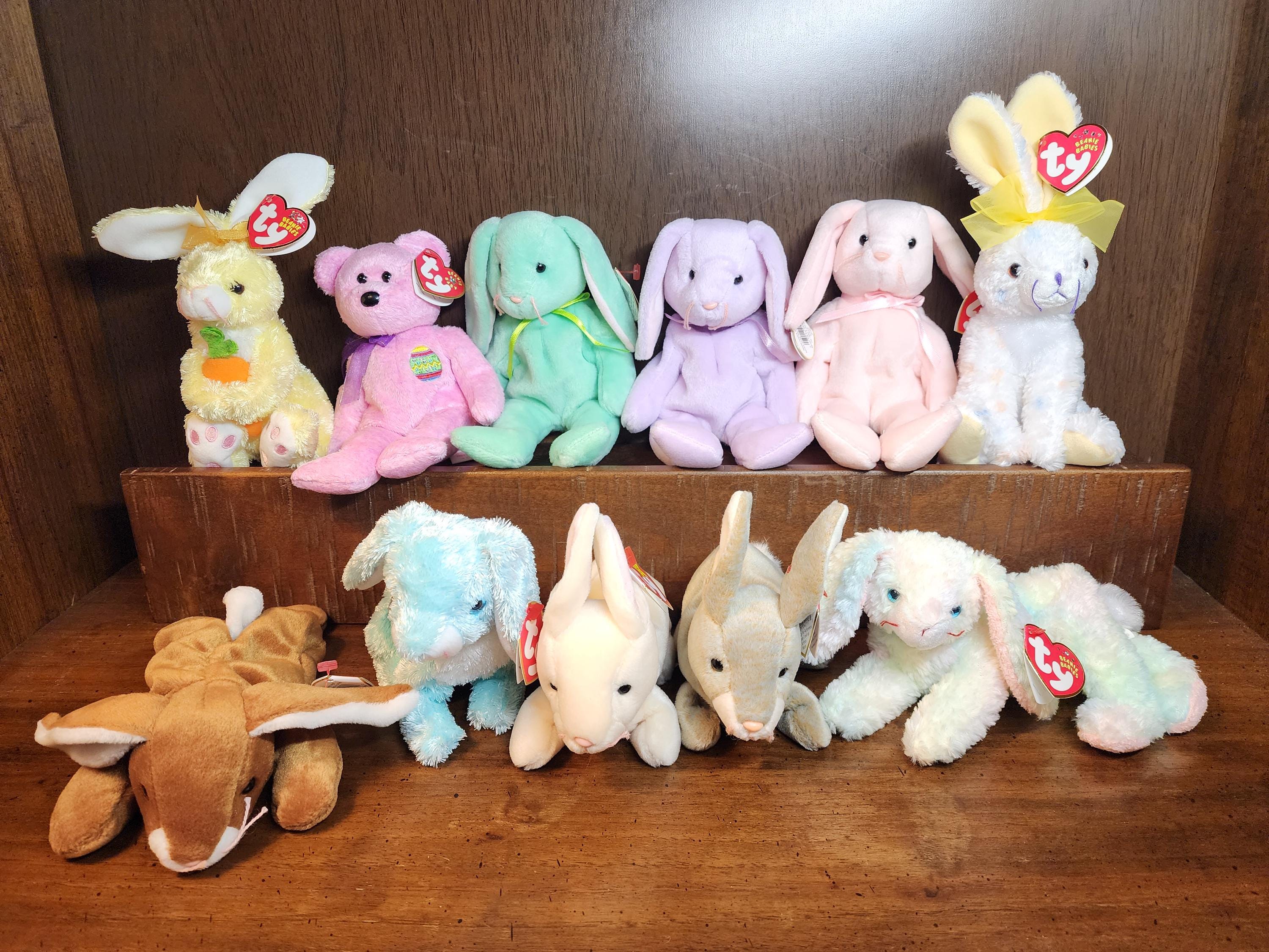 Ty Beanie Babies Easter Edition Plush You Choose (PVC and PE