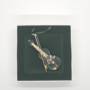 Swarovski Crystal Figurines Violin - Etsy