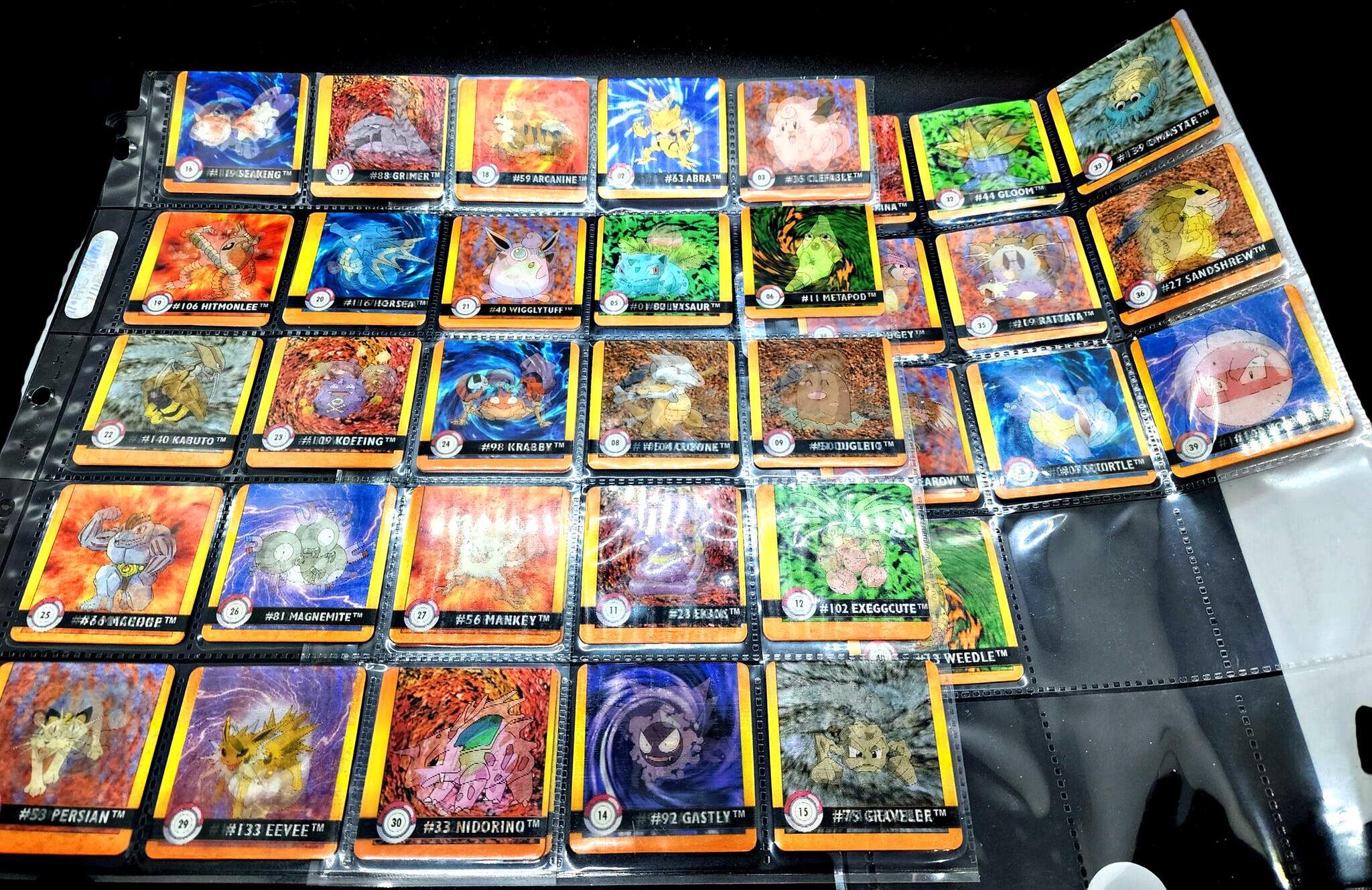 Pokemon Premier Edition Lenticular Complete Card Collection