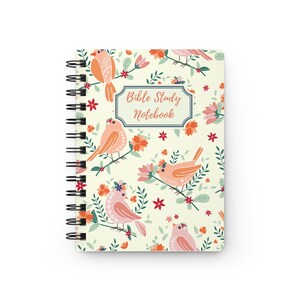 Spiral Bound Bible Study Journal