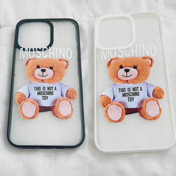 Cute Moschino Bear Bumper iPhone Case for iPhone 14 Pro Max - Etsy