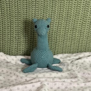 Nessie Plushy - Handmade Crochet Loch Ness Monster