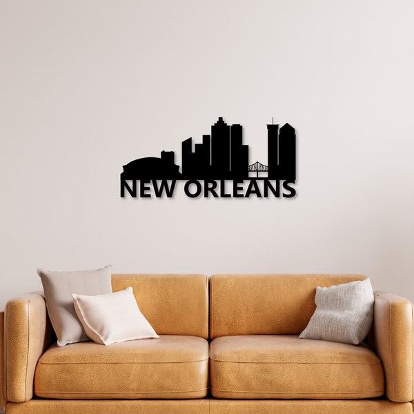 New Orleans Skyline Etsy