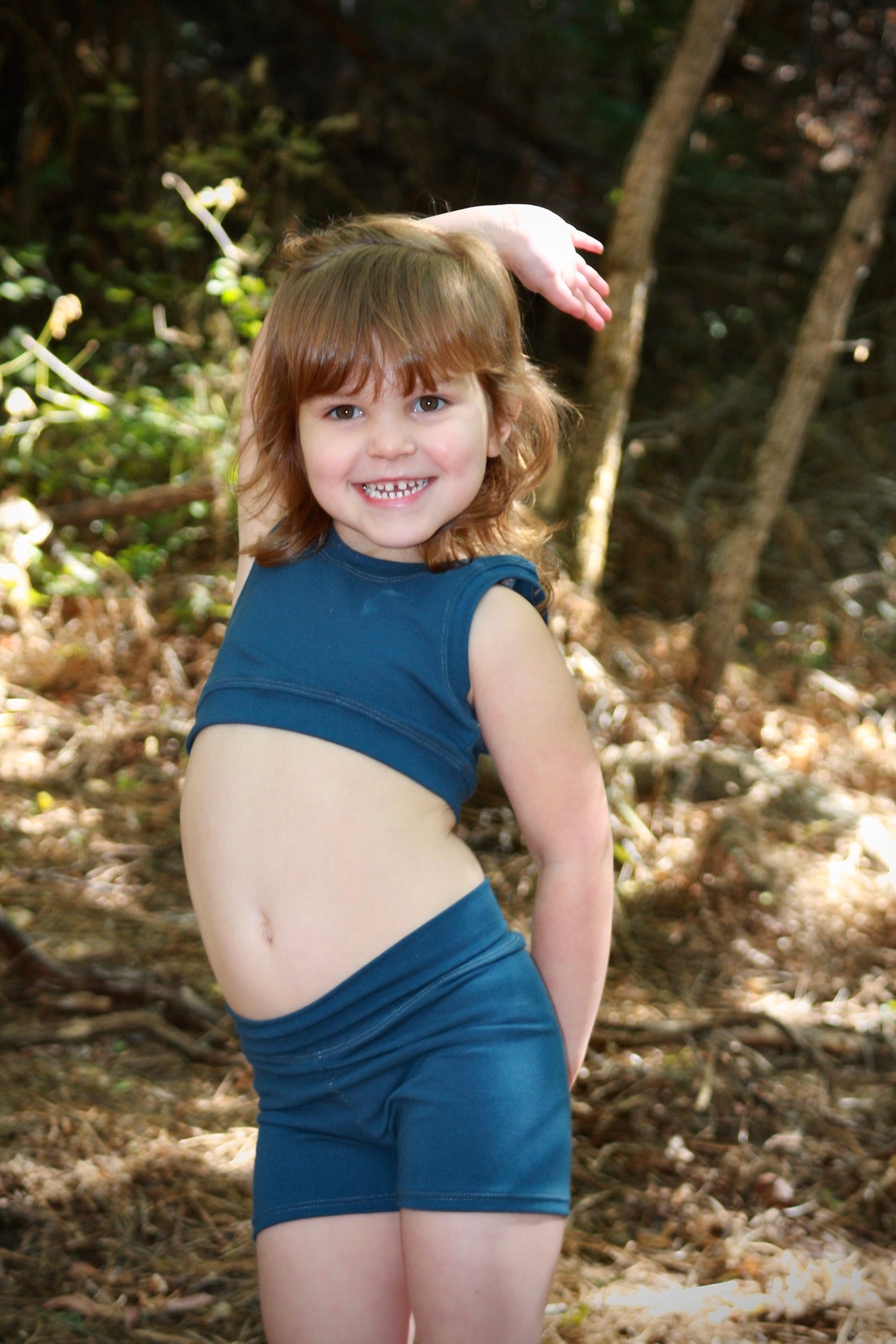 Girls Two Piece Dance Outfit Etsy