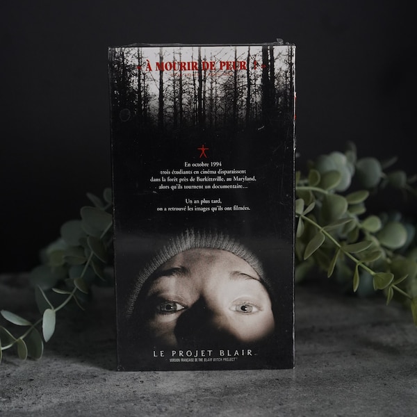 1999 | SCEALED VHS | FR | Le projet Blair (The Blair Witch Project) | Vintage Horror Movie | New