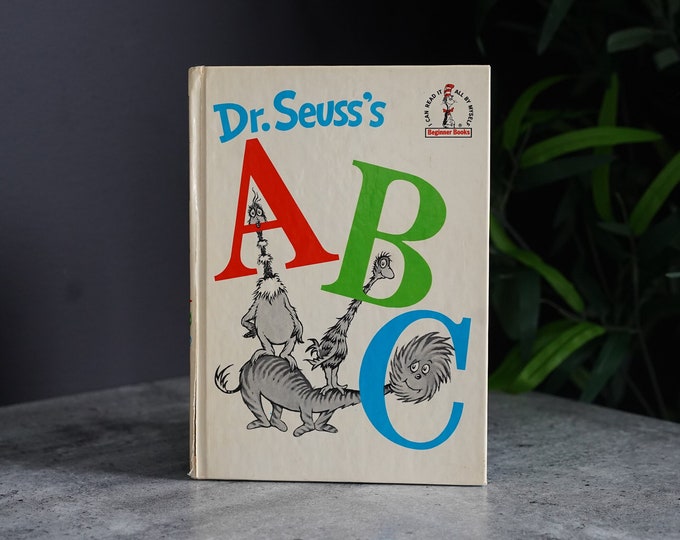 1963 | Dr. Seuss ABC Book | Vintage Children Stories | 60s Books - Etsy ...