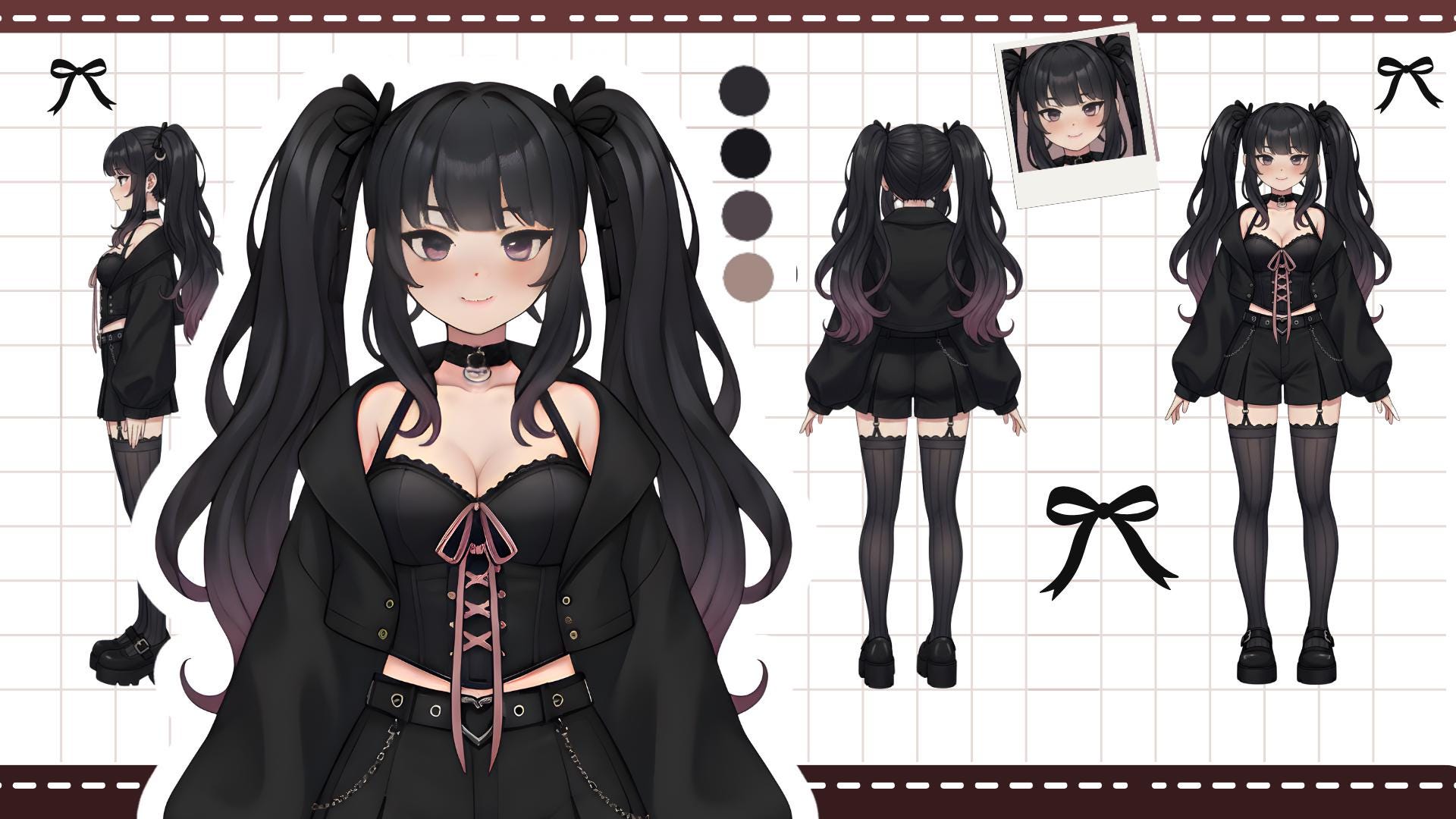 Character reference sheet - Etsy 日本