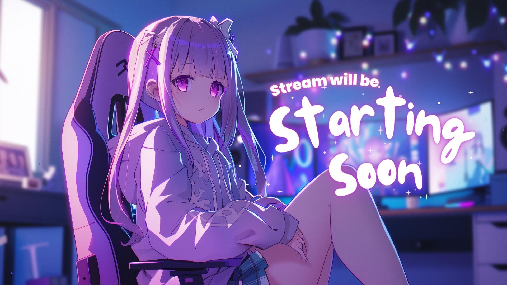 Custom Animated Starting Soon Stream Screen, Ending, Be Right Back for ...
