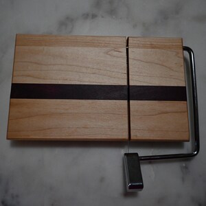 Hardwood Cheese Slicer with Chrome Handle