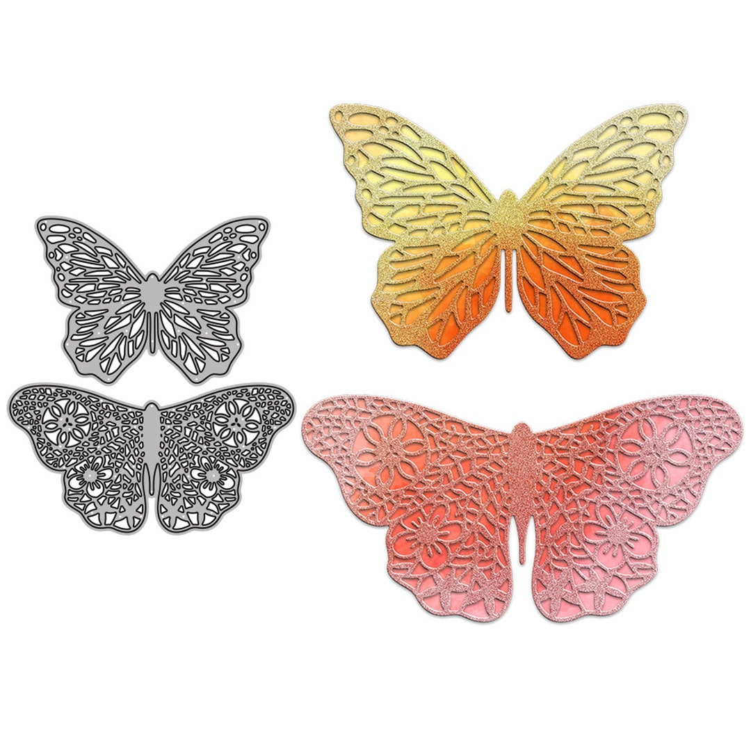 Hollow Beautiful Butterfly Metal Cutting Dies For Card Making DIY Hollow Beautiful Butterfly Metal Cutting Dies For Card Making DIY
