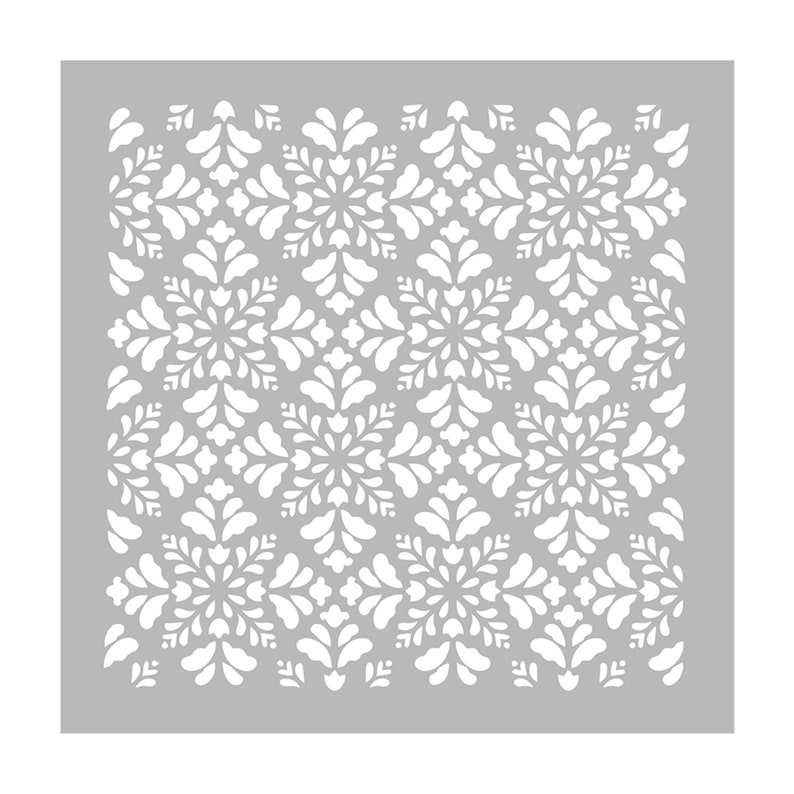 1PC Universal Regular Leaves Background Plastic Stencils for Card