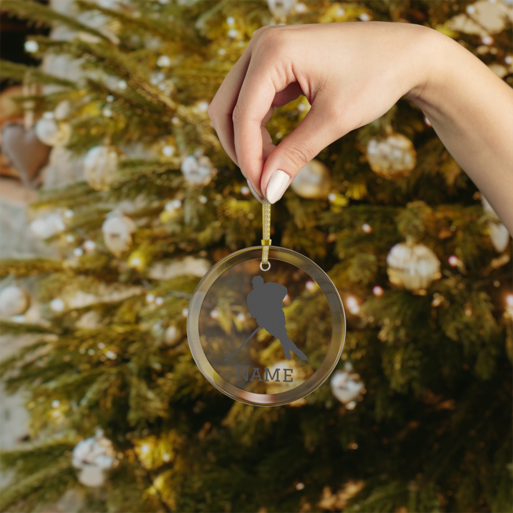 Game On - Personalized Glass Ornament - Christmas Gift For Sport Lovers Sport Players P64687894