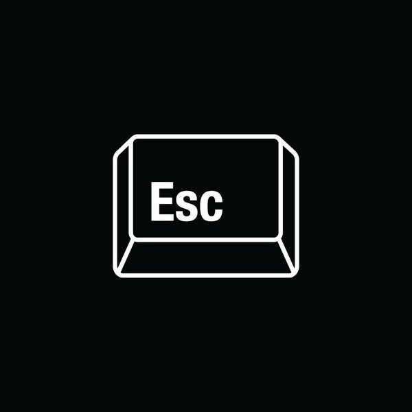 Esc Key - SVG File