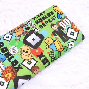 Game Fabric Anime Cotton Fabric By The Half Yard