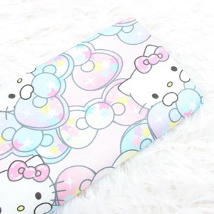 Hello Kitty Fabric Cat Lucky Kitty Fabric Japanese Anime Fabric Anime Cotton Fabric By The Half Yard